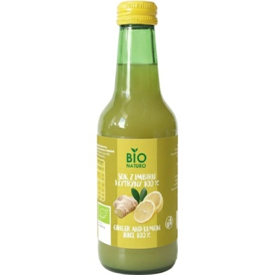 Bio Naturo šťava citron zázvor 100% bio 250 ml