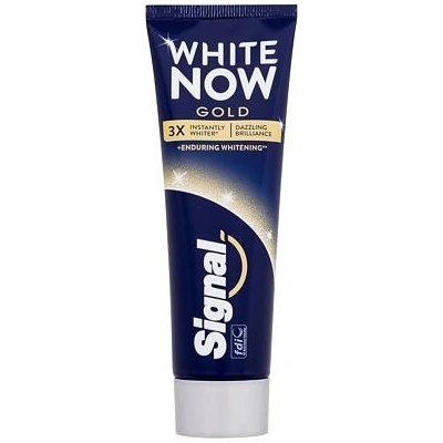 Signal White Now Gold pro zářivější zuby 75 ml