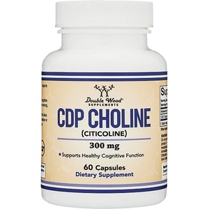 Double Wood Supplements CDP Choline (Citicoline) 300 mg [60 капсули]