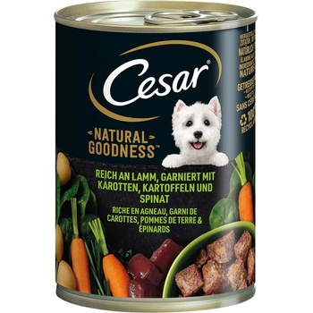 Cesar 24х400г Natural Goodness Cesar, консервирана храна за кучета - агнешко