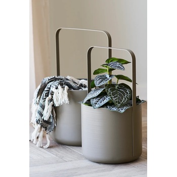 House Nordic Комплект саксии House Nordic 19 x 35 / 24, 5 x 38, 5 cm (2 броя) в кафяво (4451303)