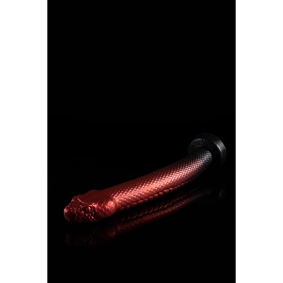 Twisted Beast The Serpent Demon Blood Ombre 12″, prémiové silikonové dildo 30,5 x 3,2–4,7 cm