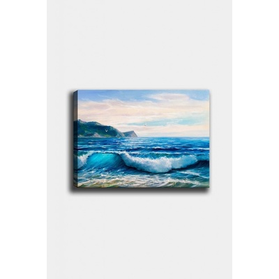 Wallity Obraz Jura 50x70 cm modrý