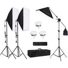 Fotověci Výkonné Fotostudio 3X LED Softbox 22500lm!