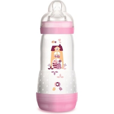 Mam fľaša AntiColic ružová 320ml