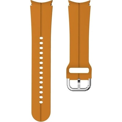 Mobilly remienok pre Samsung Galaxy Watch 4, 5, 5 Pro, 20 mm, silikónový, oranžový 742 DSJ-05-00S