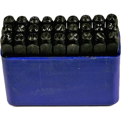 STREND PRO® Raznice ocelové HR59108 abeceda, znaky písmena 12 mm, 27 ks 222070 – Zbozi.Blesk.cz