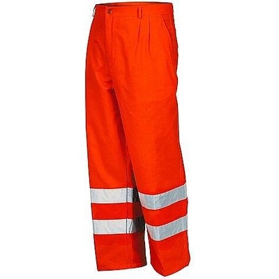 Issa Výstražné pasové kalhoty 8430 oranžové