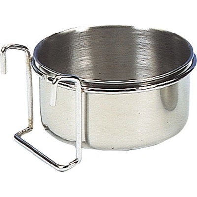 Nobby nerezová miska na zavesenie do klietky 13cm 600ml