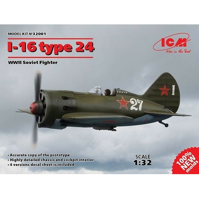 ICM Polikarpov I-16 type 24 1:32