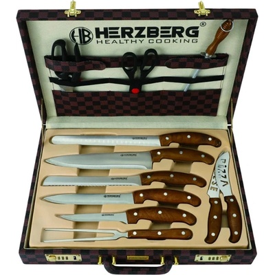 Herzberg HG-K25LB sada nožů 25 ks