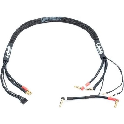 LRP Electronic Nabíjecí kabel 60cm 2x2S LiPo HARDCASE z G4 na P4/5 včetně balančního konekt. XH