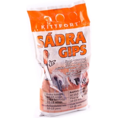 Sádra šedá, stavební 3kg