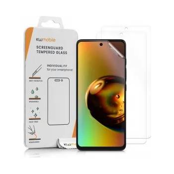 Image 1 of kwmobile 3x Защитно фолио за дисплей за ZTE Moto G60S - прозрачен