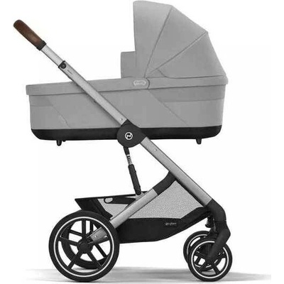 Cybex Balios S Lux SLV + Cot S Lux Stone Grey 2025