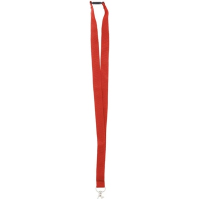 Snúrka na krk Revent RPET lanyard červená