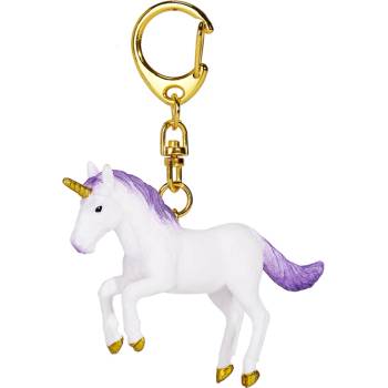 Mojo Animal Planet Ключодържател Еднорог, лилав със свити предни крака (387472)