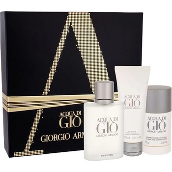 Armani Acqua di Gio Man EDT 100 ml + voda po holení 75 ml + deostick 75 g + sprchový gel 75 ml dárková sada