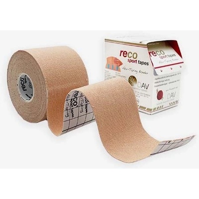 Reco Tape tejpovací páska béžová 5 cm × 5 m