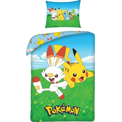 Halantex Obliečky Pokémon jar Bavlna 140x200 70x90