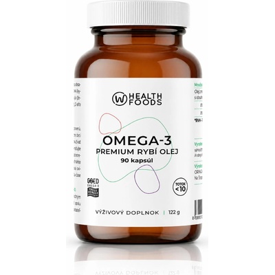 Omega-3 Premium rybí olej EPA 700 mg / DHA 500 mg 90 kapsúl