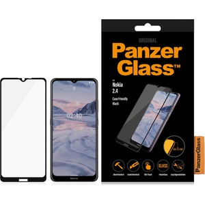 Panzer Стъклен протектор PanzerGlass за Nokia 2.4 CaseFriendly - Черен