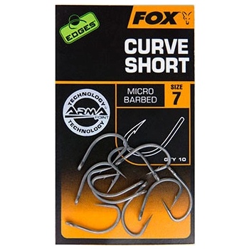 Fox Edges háčky Curve Shank Short vel.4 10 ks