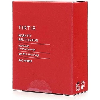 Tirtir Dlhotrvajúci tónovací cushion Mask Fit Red Cushion No,34C Amber 4,5 g