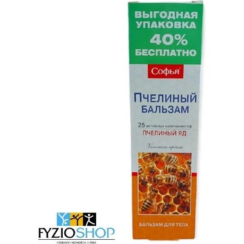 Ruská tradícia Sofia masážny krém so včelím jedom Glukosamín a Chondroitín 125 ml