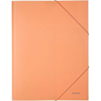 Папка PP с ластик A4 Axent Pastelini Оранжева (A4)