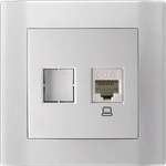 ANESTECH РОЗЕТКА СЕЛВИ КОМПЮТЪРНА БЯЛА rj45--- (93508114)