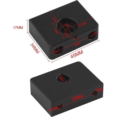 Two Trees Алуминиев водач - опора за трапецетовидна шпилка на основа z