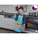 Povlečení Plus Dětská zástěra na vaření Lovci podkladů modrá