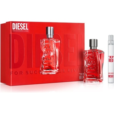 Diesel D RED Diesel D RED EDP pre mužov 50 ml + Diesel D RED EDP pre mužov 10 ml