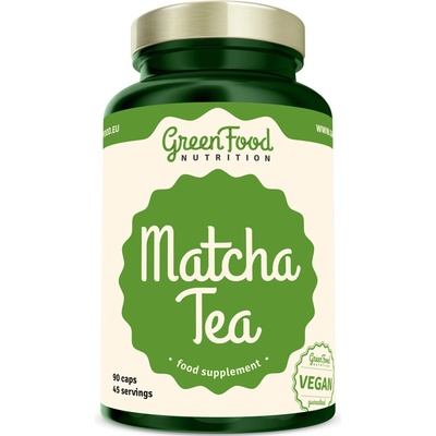 GreenFood Nutrition Matcha Tea 90 kapslí