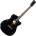 Cort L60CE Black Gloss Електро-акустична китара Джъмбо