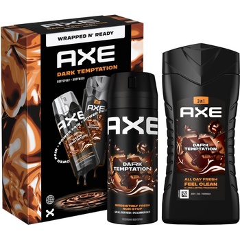 AXE Комплект Dark Temptation - Душ гел и Дезодорант, 250 + 150 ml