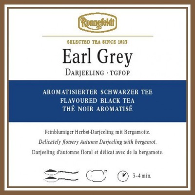 Ronnefeldt earl grey sypaný čaj 250 g