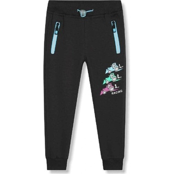 ZATEPLENÉ dětSKÉ tepláky S TRAKTOREM Tmavě modrá