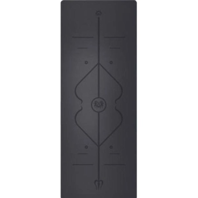 Maxima Постелка за йога и спорт с отлично сцепление, 183x68x0.4 см, Сива