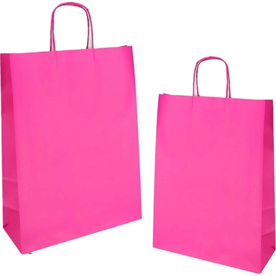 Florio Carta S.p.A. Papírová taška JOLLY malá fuchsia ,balení 25 ks 441560