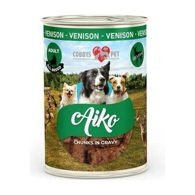 Cobbys Pet Aiko Adult so zverinou pre dospelých psov 415 g