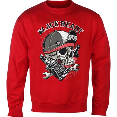 Black heart мъжки суичър black heart - commander - ЧЕРВЕН - 17305
