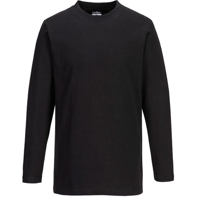 Portwest B196 Tričko s dlhým rukávom Black M