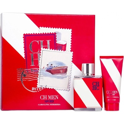 Carolina Herrera CH Sport Gift Set - EDT 100 ml + After Shave Balsam 100 ml за мъже