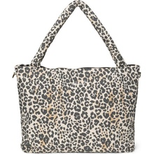 Studio Noos Soft Cotton Diaper Bag taška Natural Leopard