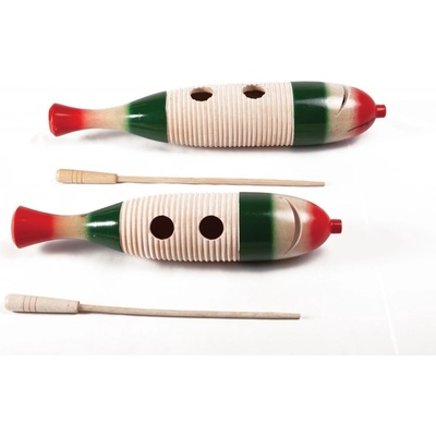 Дървено гуиро Рибка