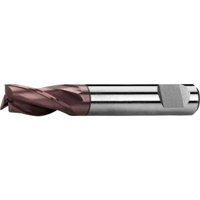 ZPS-FN Mini fréza válcová čelní Ø6,5x10x42, Z3, ZPS, HSSCo8 ,TiAlN,N - ZPS-160418-065-TIALN