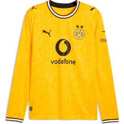 Puma Borussia Dortmund Replica Home Long Sleeve 2026/27 žlutá