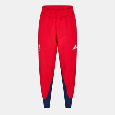 adidas Анцуг Adidas Men's Closed Hem Fleece Joggers - Red